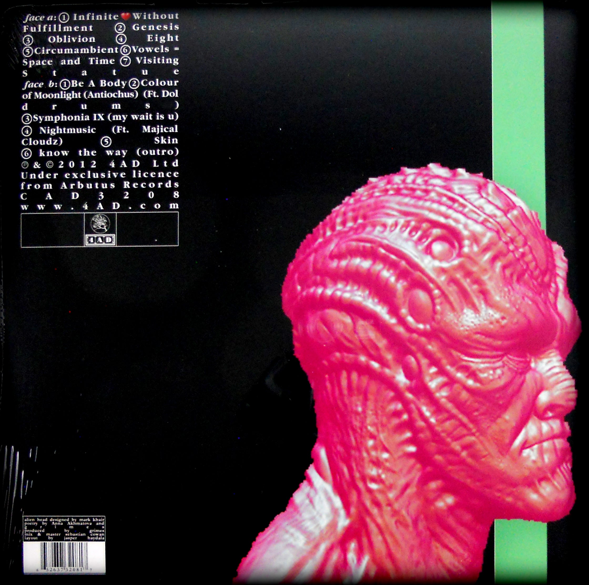 GRIMES visions LP